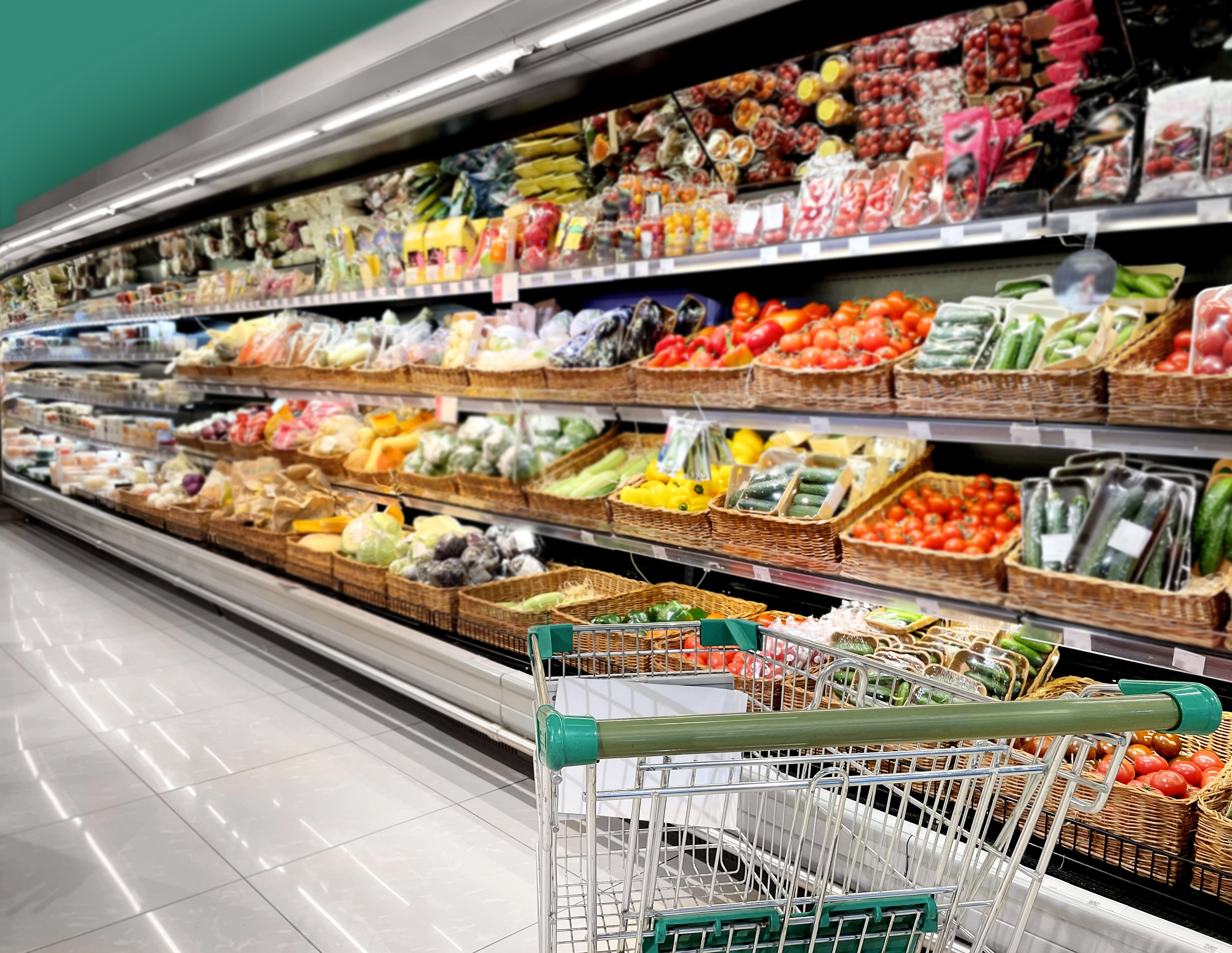 empty-grocery-cart-empty-supermarket